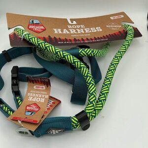 Arcadia Rope Harness - Green and Yellow size XXL NWT